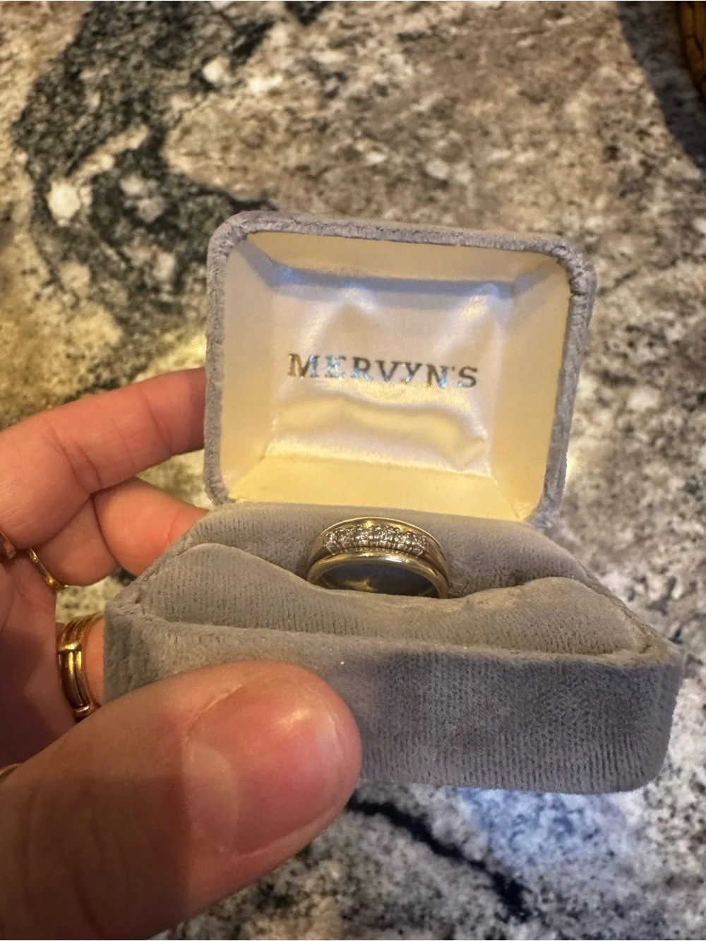 14 KT Gold Diamond Cigar Band - Picture 2 of 5